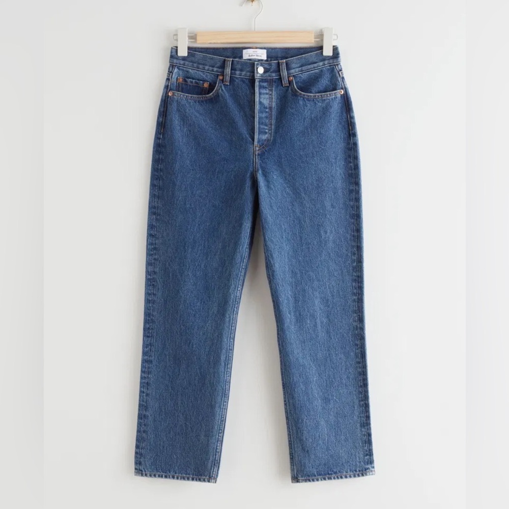 & other stories keeper cut denim EUC
